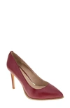 Bcbgeneration Harlia Pointed Toe Pump In Red