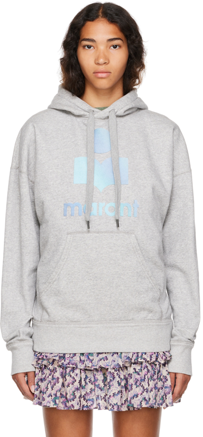Isabel Marant Étoile Gray Mansel Hoodie In Grey