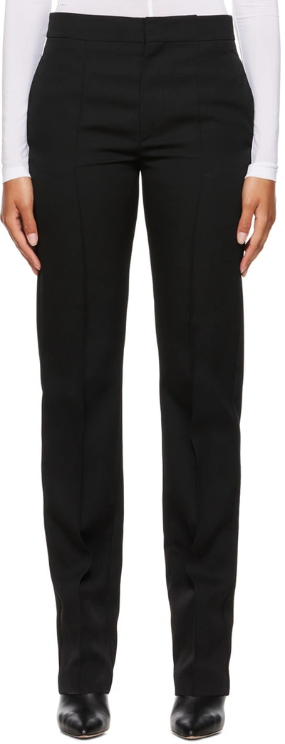 Isabel Marant Black Kalirok Trousers In 01bk Black