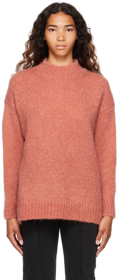 Isabel Marant Orange Idol Sweater In 11pa Papaya