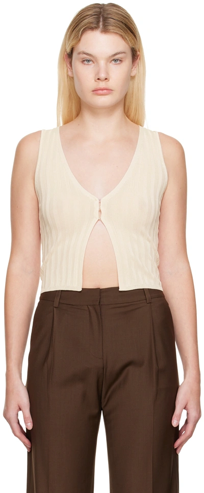 Aya Muse Beige Baobab Tank Top