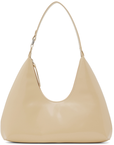 By Far Beige Amber Bag In Sbl Sable