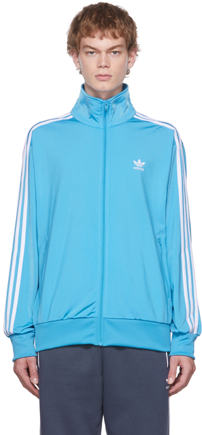 Adidas Originals Blue Adicolor Classics Firebird Jacket In App Sky Rush
