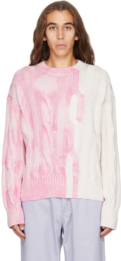 Eytys Pink Harris Sweater In Pink Acid
