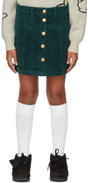 Molo Kids Green Bera Skirt In 8573 Wilderness