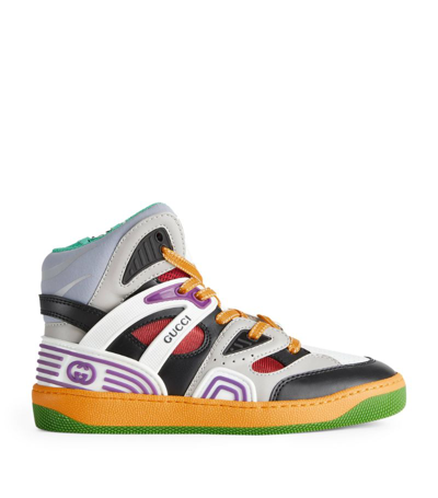 Gucci Kids Basket High-top Trainers