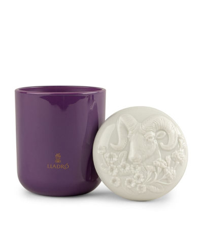 Lladrò Goat Candle - On The Prairie Scent In Multi