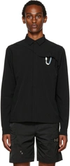 Heliot Emil Black Carabiner Shirt In Black