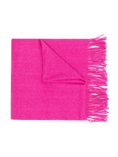 Zadig & Voltaire Kids' Logo-print Scarf In Pink