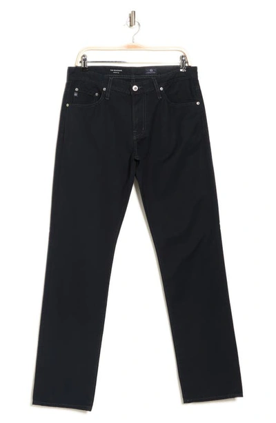 Ag Graduate Tailored Leg Pants In New Navy