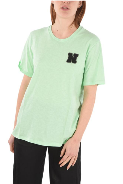 Neil Barrett Womens Green Other Materials T-shirt
