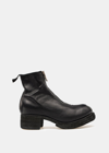 Guidi Women's Boots With Front Zip In Black