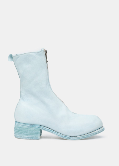 Guidi Pl2 Ankle Boots In Light Blue