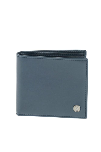 Ermenegildo Zegna Men's  Blue Other Materials Wallet
