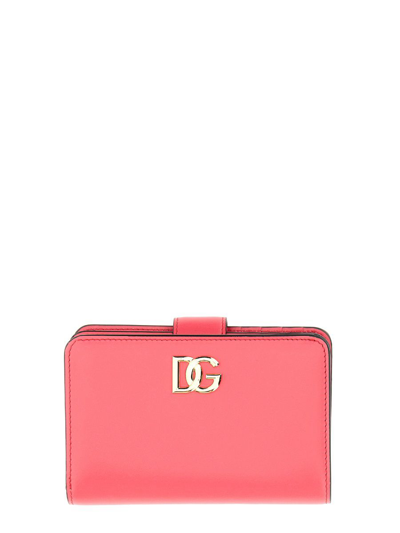 Dolce E Gabbana Women's  Fuchsia Other Materials Wallet In #ff00ff