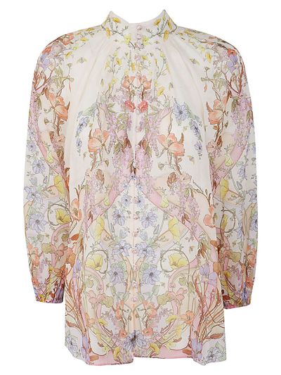 Zimmermann Jeannie Shirt In Multicolor