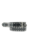 DRIES VAN NOTEN DRIES VAN NOTEN WOMEN'S BLACK OTHER MATERIALS BELT,11411136900 80