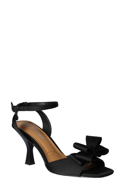 J. Reneé Nishia Ankle Strap Sandal In Black