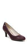 Lifestride Parigi Pump In Pinot Noir Fabric