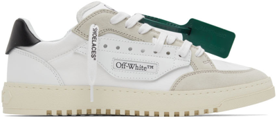 Off-white White 5.0 Sneakers In White Blac