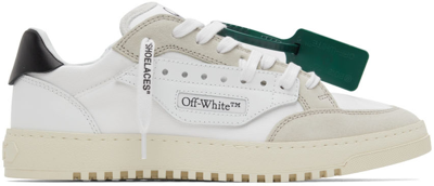 Off-white White 5.0 Sneakers In White Black