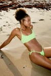 Out From Under Candy Solid String Bikini Bottom In Mint