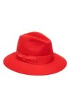 Eugenia Kim Bianca Wool Hat In Red