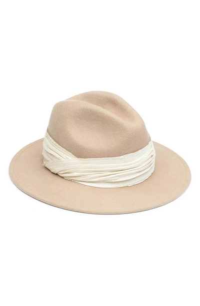 Eugenia Kim Bianca Wool Hat In Beige