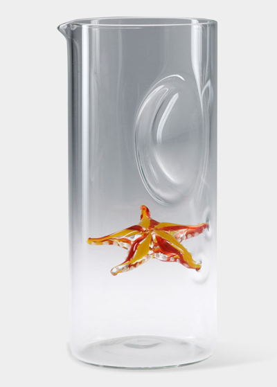 Massimo Lunardon Starfish Glass Carafe