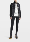 MONCLER PUFFER KNIT CARDIGAN