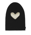 BURBERRY WOOL REVERSIBLE CUT-OUT BEANIE