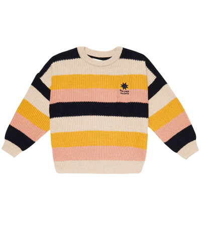 The New Society Kids' Antoniette Striped Sweater In Stripes