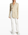 Jacquemus La Veste Baccala In Dark Beige
