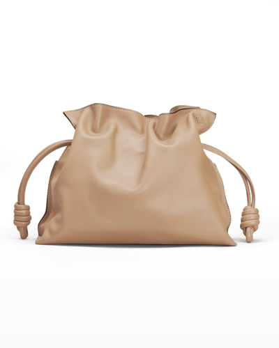 Loewe Flamenco Drawstring Knot Clutch Bag