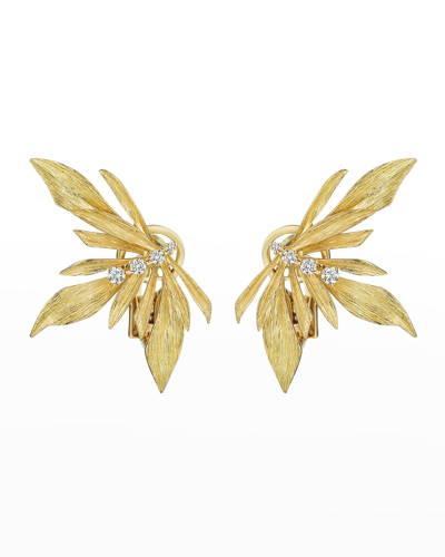Hueb Bahia 18k Yellow Gold Diamond Earrings
