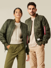 ALPHA INDUSTRIES L-2B QUILTED BOMBER JACKET