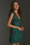 By Anthropologie The Peregrine Mini Dress In Assorted
