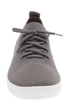 Fitflop F-sporty Uberknit™ Sneaker In Pewter Grey/ Metallic Pewter