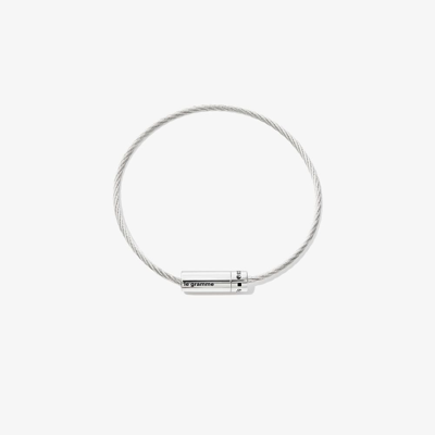 Le Gramme Sterling Silver Le 7g Polished Cable Bracelet