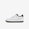 Nike Force 1 Little Kids' Shoes In White,black,white