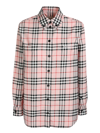 BURBERRY BURBERRY SHIRT WITH BURBERRY'S SIGNATURE CHECK PATTERN THAT SHOWS THE BOLD STYLE OF THE BRAND