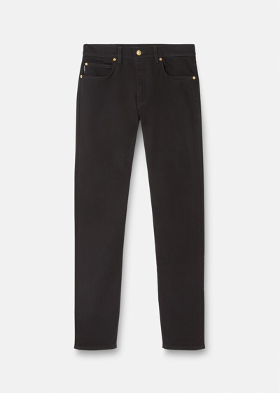 Versace Slim Fit Black Jeans