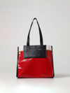 Proenza Schouler Large Morris Coated Canvas Tote In Red