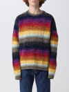 Marni Stripe-pattern Knit Jumper In Multicolor