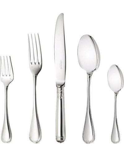 Christofle Malmaison Five-piece Individual Silver-plated Place Settings