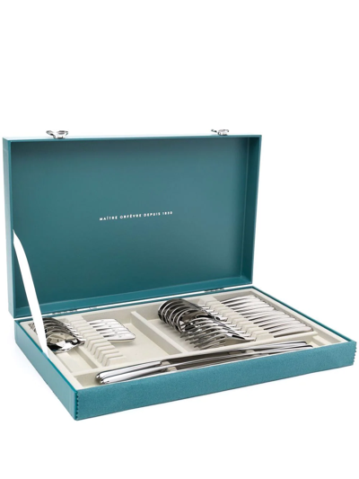 Christofle L'�me 24-piece Flatware Set (six-person Setting) In Silver