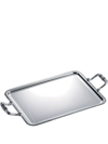 Christofle Malmaison 43x31cm Silver-plated Rectangular Tray In Silver
