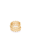NOUVEL HERITAGE 18KT YELLOW GOLD VENDOME DOUBLE LACE EAR CUFF