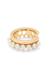 NOUVEL HERITAGE 18KT YELLOW GOLD VENDOME SIMPLE PEARL LACE EAR CUFF