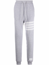 THOM BROWNE 4-BAR KNITTED TRACK PANTS